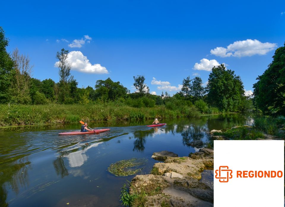 Kanuwandern auf der Vils_Foto Peter Neunteufel