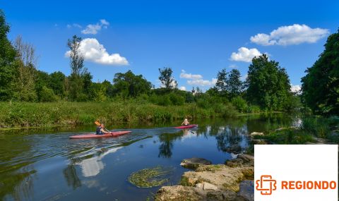 Kanuwandern auf der Vils (Bild 2)_Foto Peter Neunteufel