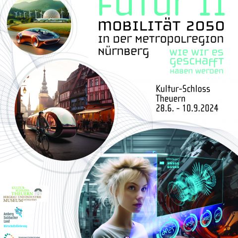 Plakat Futur II Mobilität 20250 in der Metropolregion Nürnberg 