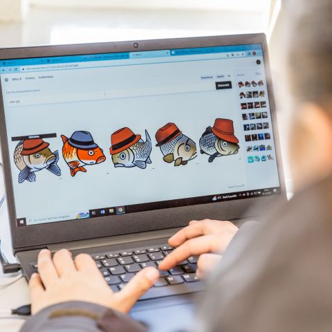 Bild der KUK-up Veranstaltung - Laptop