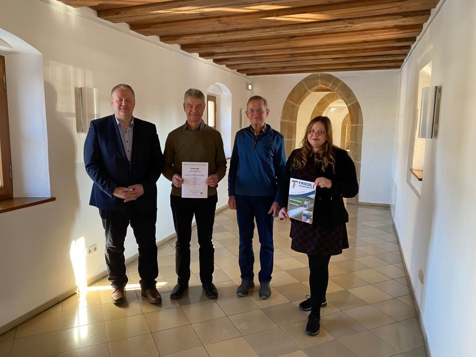 Patent für Friedl aus Vilshofen, Gmd. Rieden 