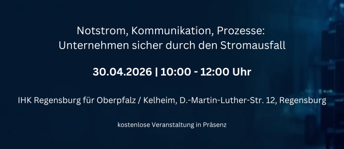Headergraphik Veranstaltung IHK Notstrom 30.04.26 (C) IHK